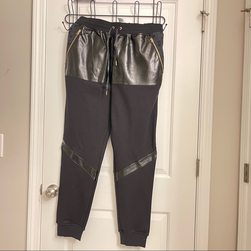 Lifted Research Group - LRG - style A165008 - Men’s Leather Detailing Jogger